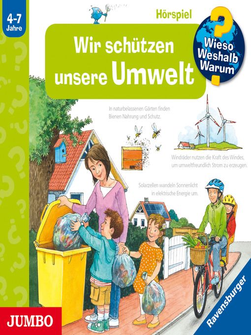 Titeldetails für Wir schützen unsere Umwelt [Wieso? Weshalb? Warum? Folge 67] nach Carola von Kessel - Verfügbar